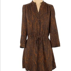 ARITZIA Babaton Snake Print Shirt-Dress